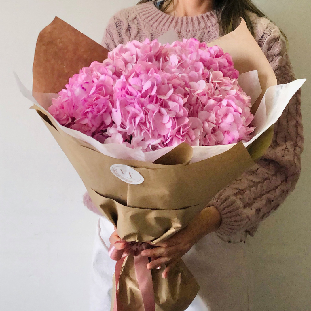 Bouquet de Hortensias