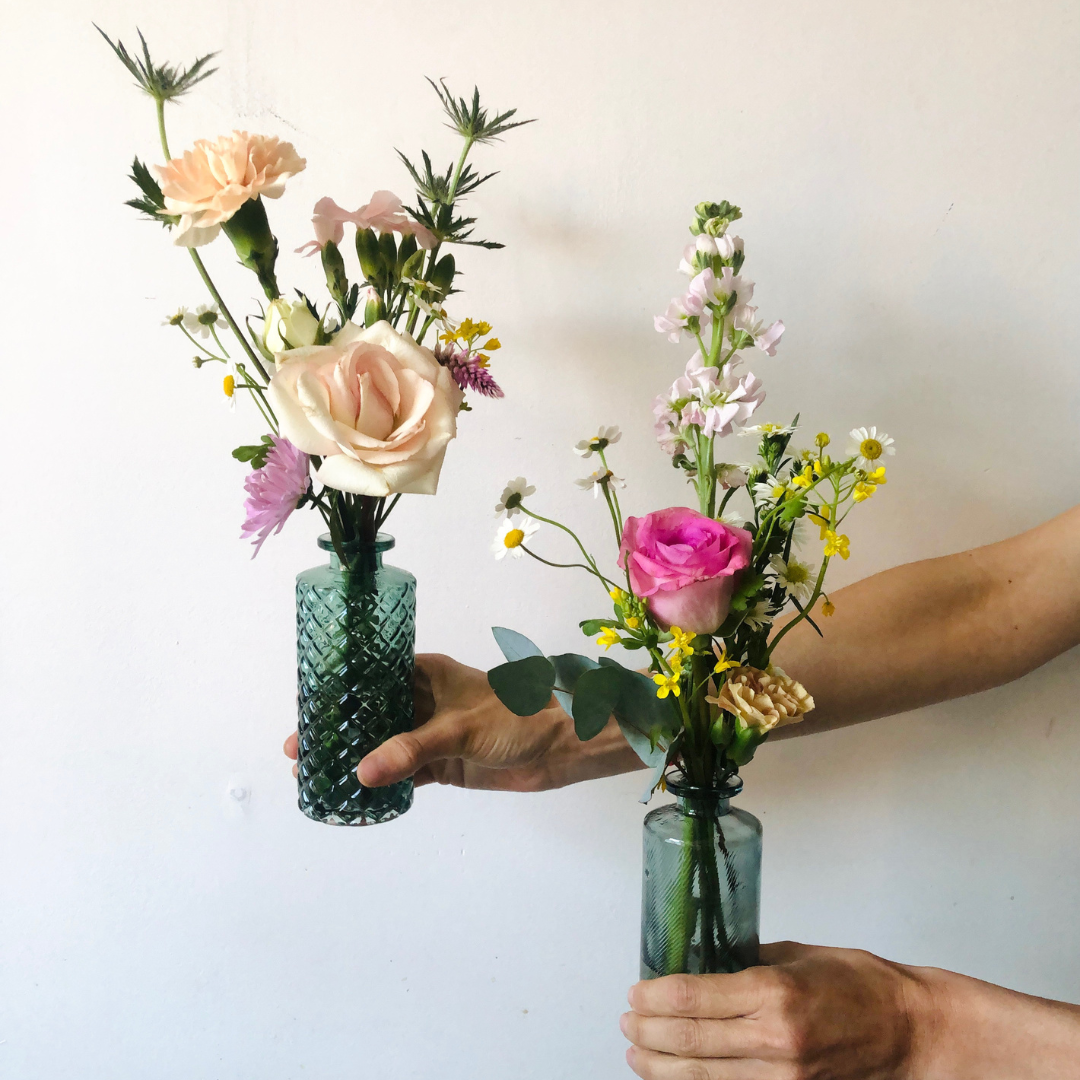 Flowers in Bottles