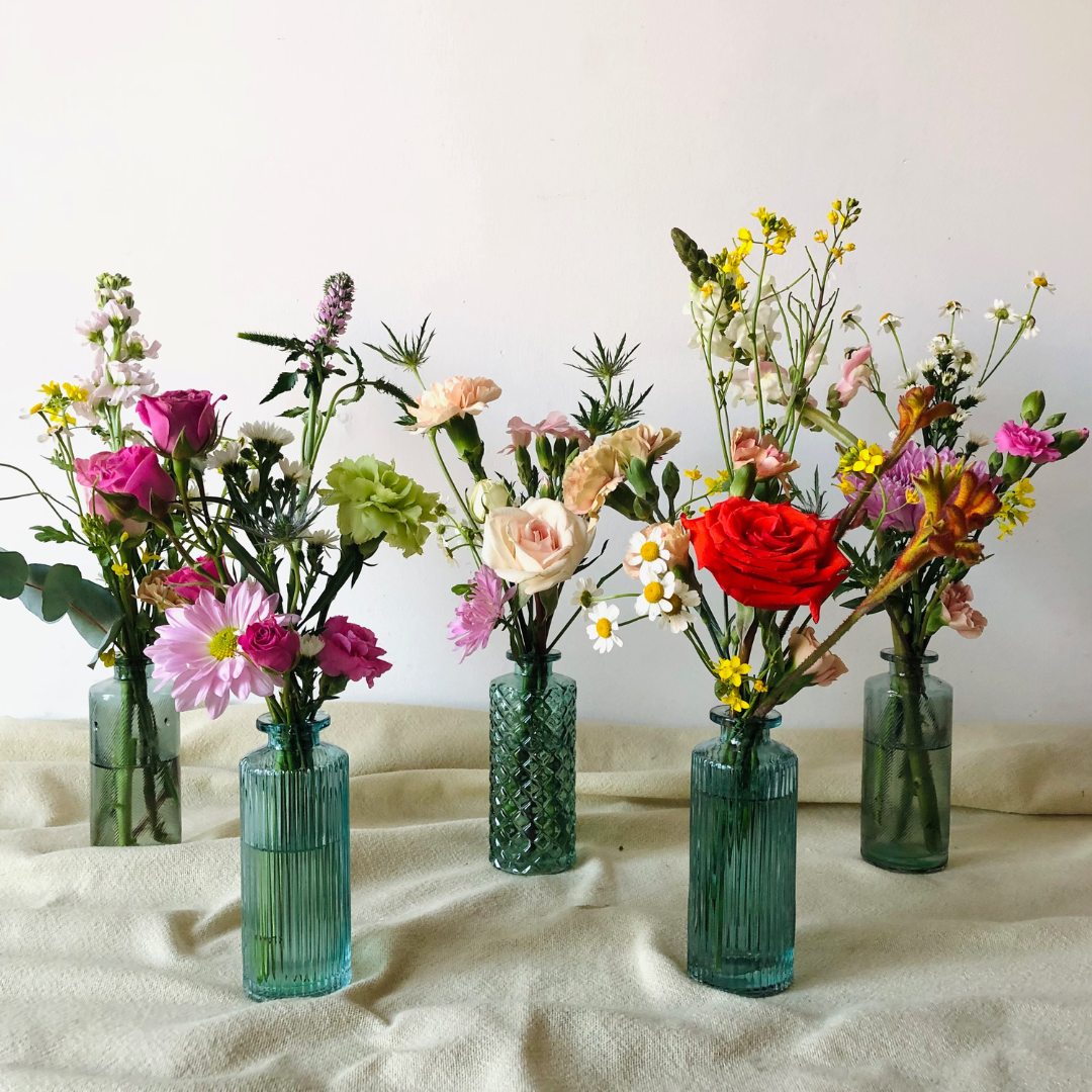 Flowers in Bottles