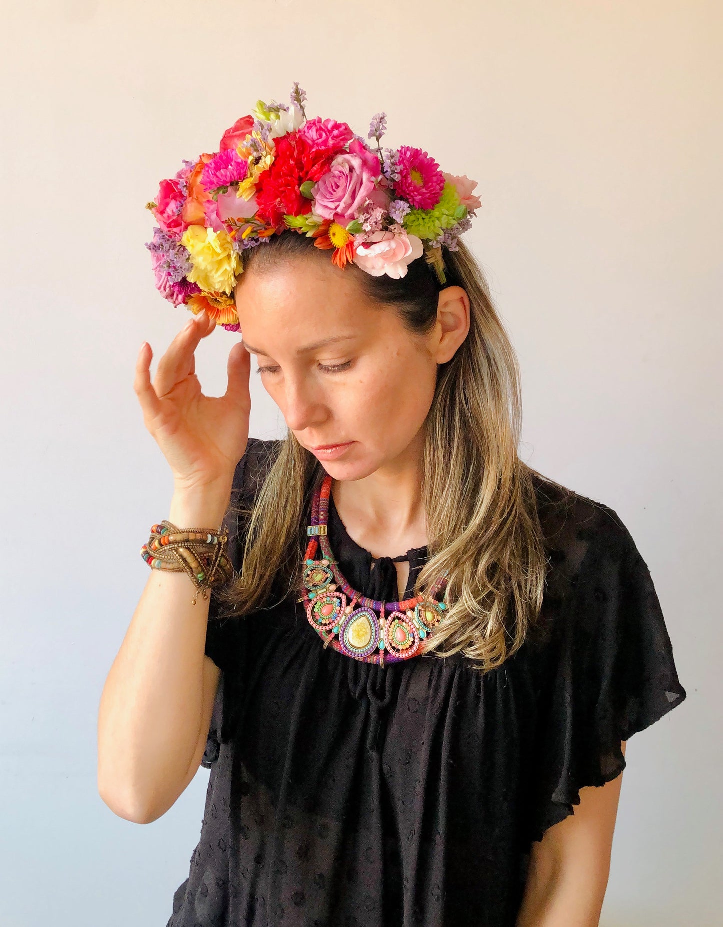 Diadema Floral Frida